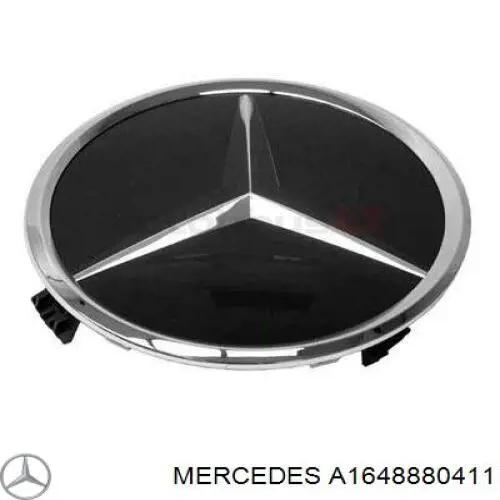 A1648880411 Mercedes эмблема решетки радиатора