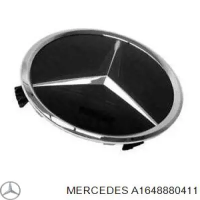 Фирменный значек решетки радиатора Mercedes A1648880211