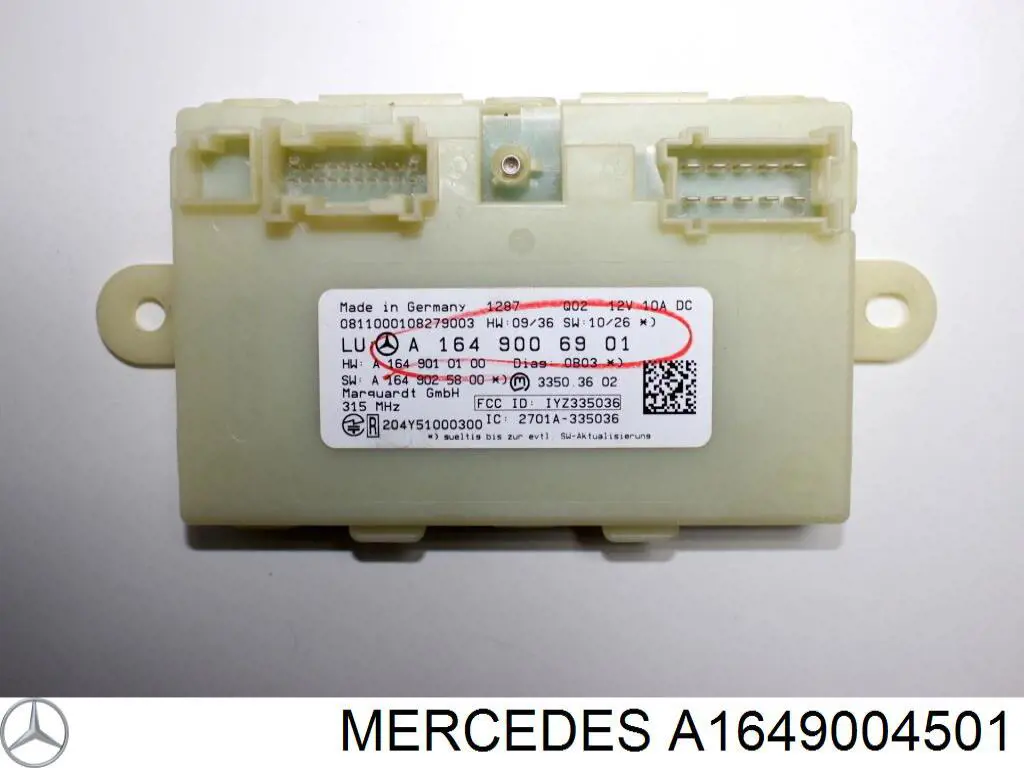  A1649004501 Mercedes