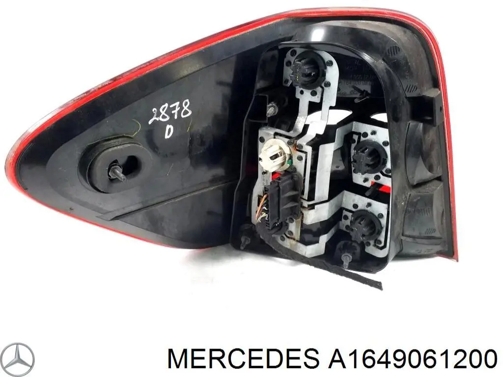 Задний фонарь 1648201864 Mercedes