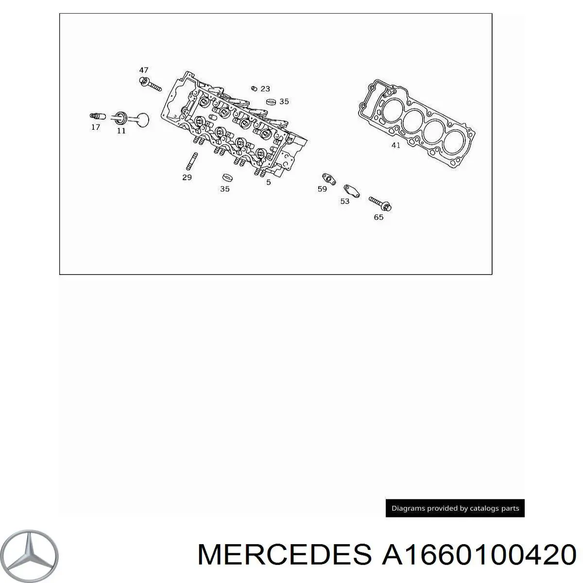 Головка блока цилиндров Мерседес-бенц А W168 (Mercedes A)