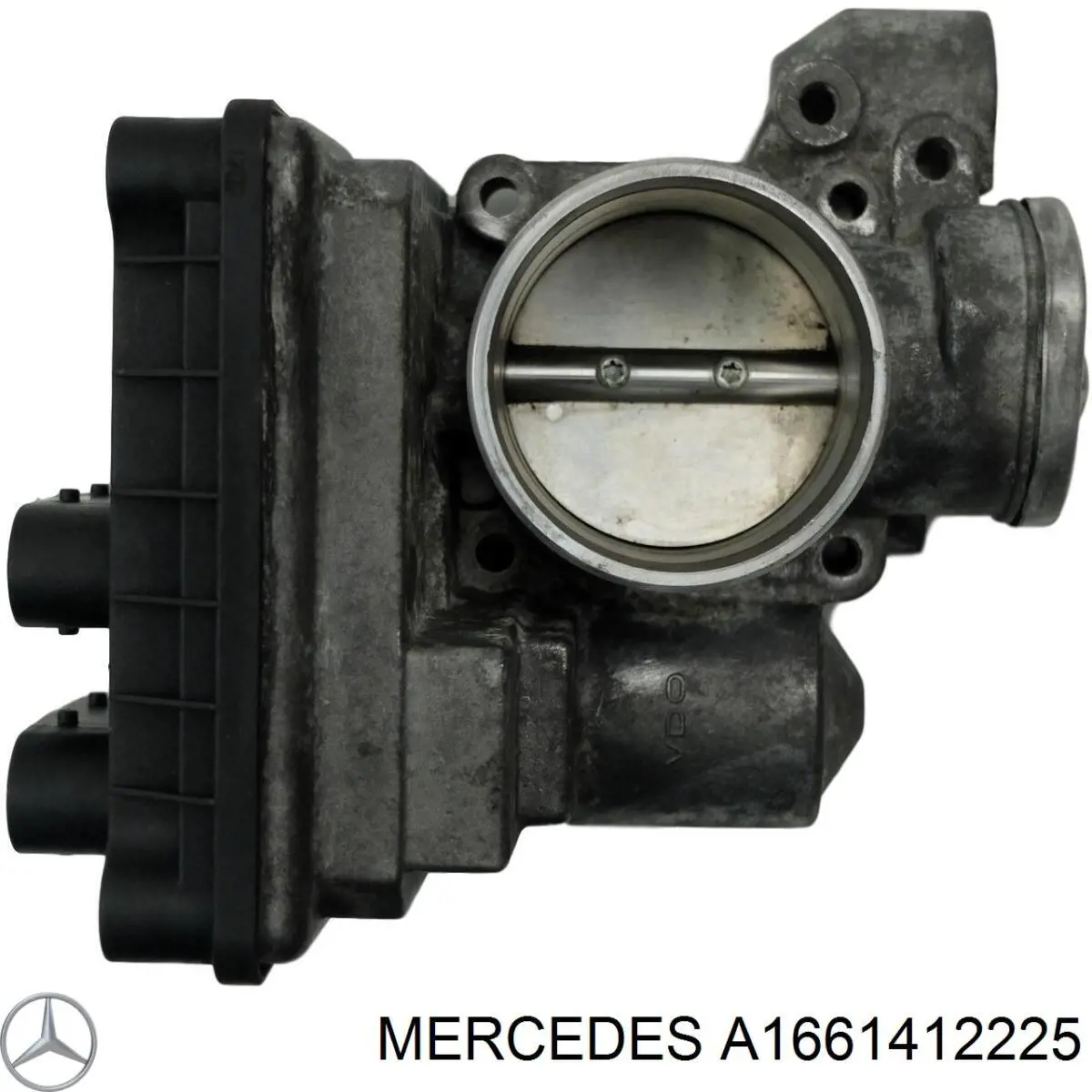 A1661412225 Mercedes válvula de borboleta montada