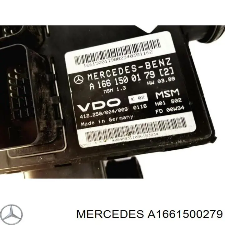  Mercedes A1661500279 цена, от 98.76 USD