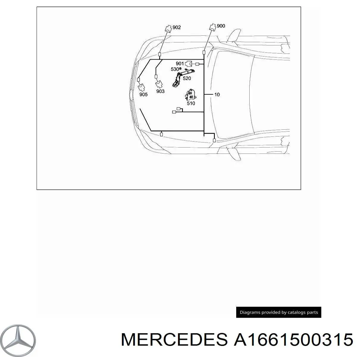 A1661500315 Mercedes 