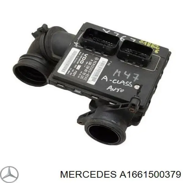A1661500379 Mercedes módulo de direção (centralina eletrônica de motor)