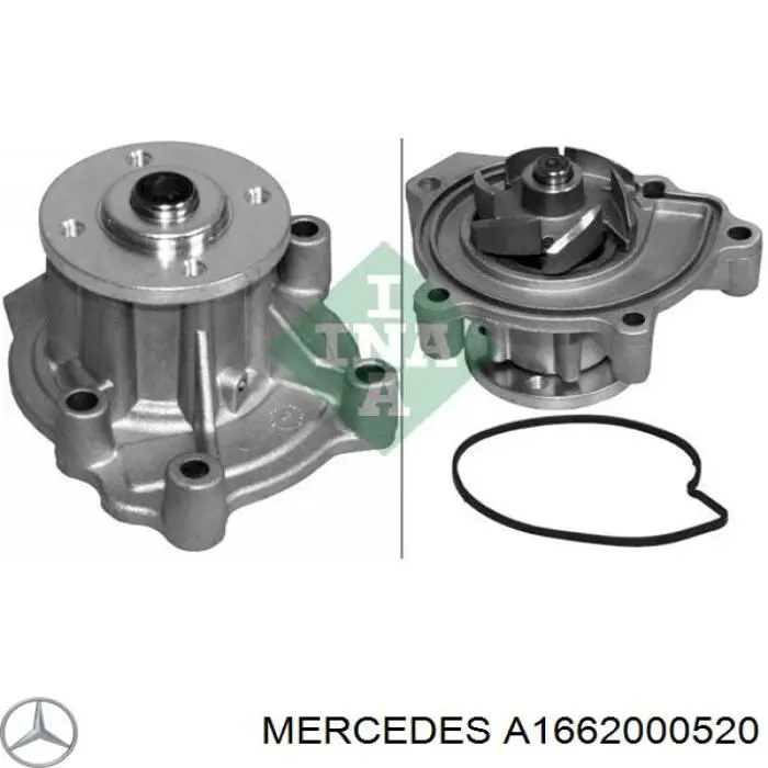 Помпа A1662000520 Mercedes