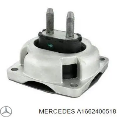 Подушка трансмісії (опора коробки передач) A1662400518 Mercedes