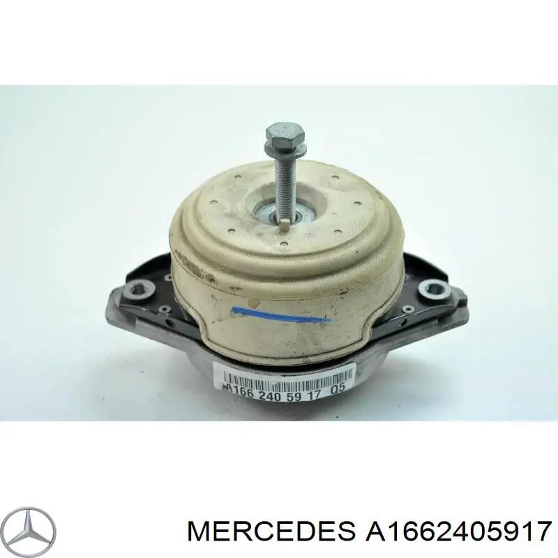A1662405917 Mercedes coxim (suporte direito de motor)