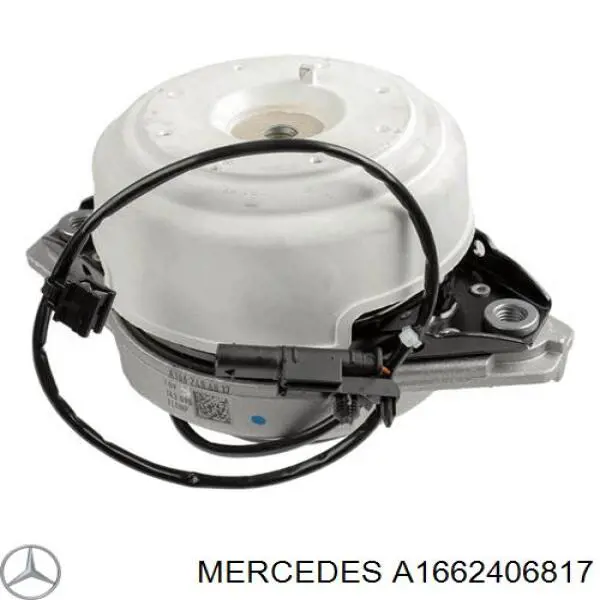 A1662406817 Mercedes coxim (suporte esquerdo de motor)