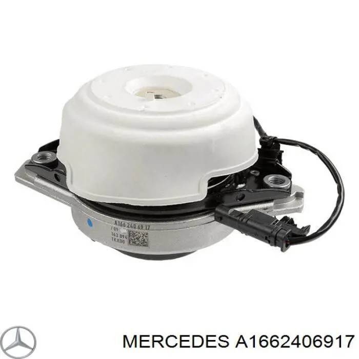 A1662406917 Mercedes coxim (suporte direito de motor)