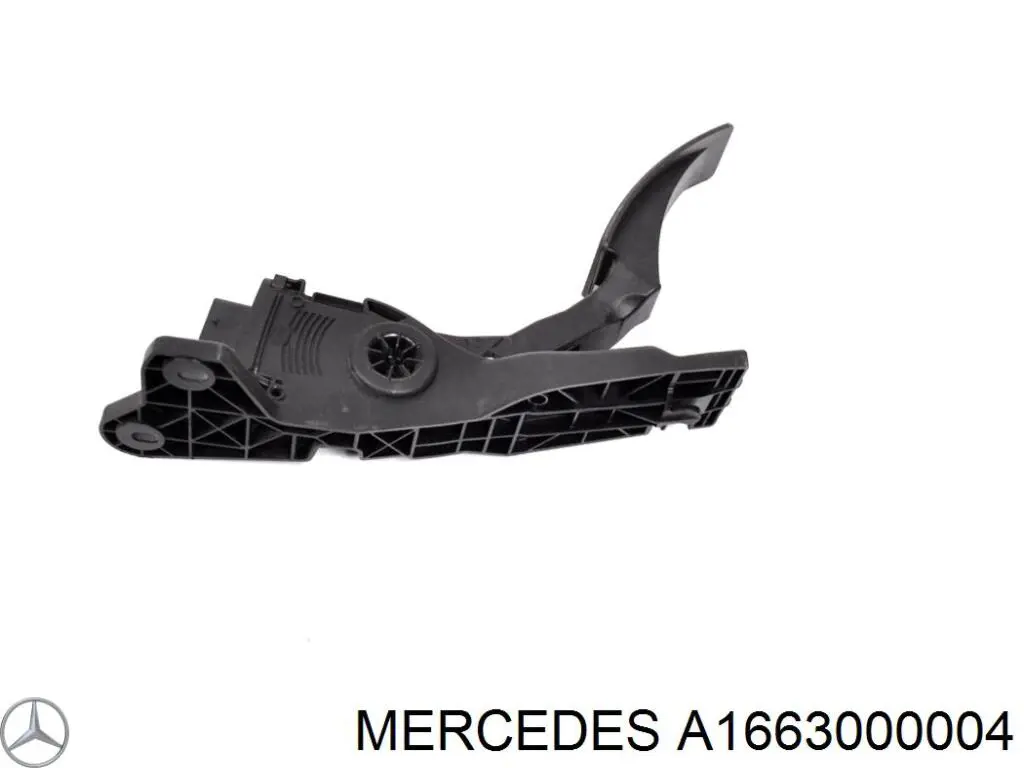 Педаль газа (акселератора) Mercedes A1663000004 цена, от 50.62 USD