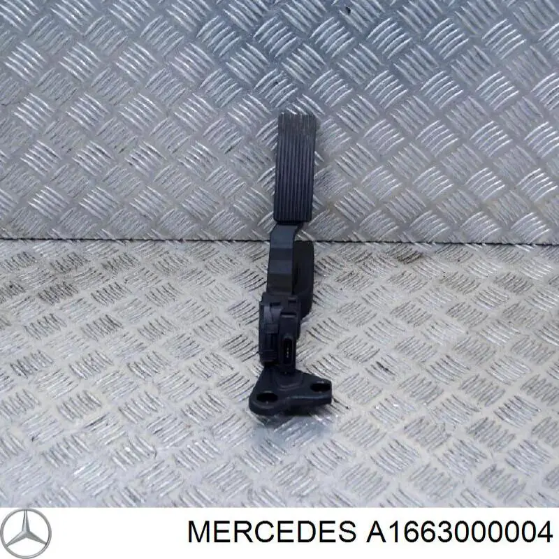 Купить A1663000004 Mercedes Педаль газа