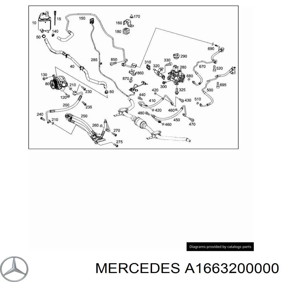 A166320000064 Mercedes 