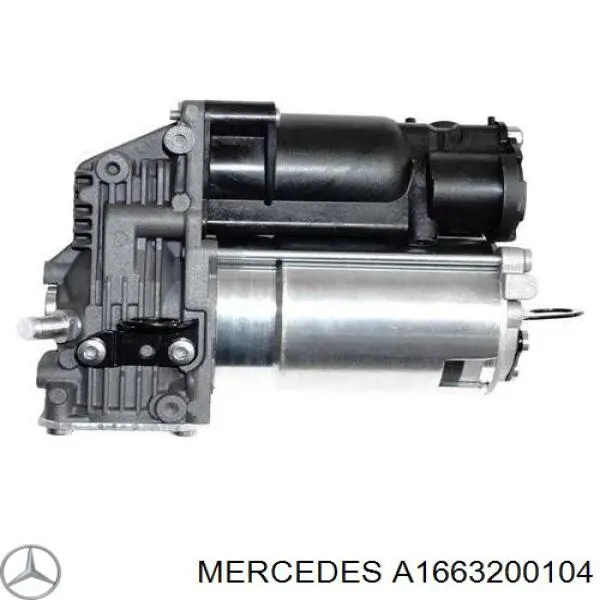Купить A1663200104 Mercedes Компрессор пневмоподкачки (амортизаторов)