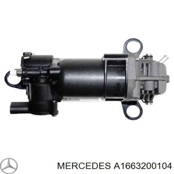 Компрессор пневмоподкачки (амортизаторов) Mercedes A1663200104