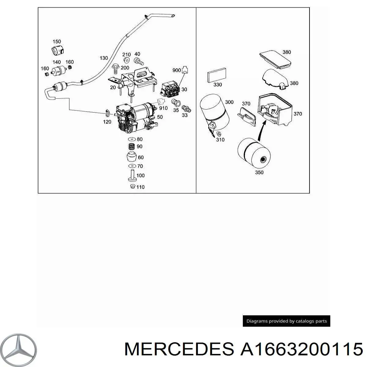 A1663200115 Mercedes 