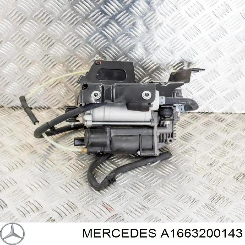 Купить A1663200143 Mercedes Кронштейн компрессора кондиционера