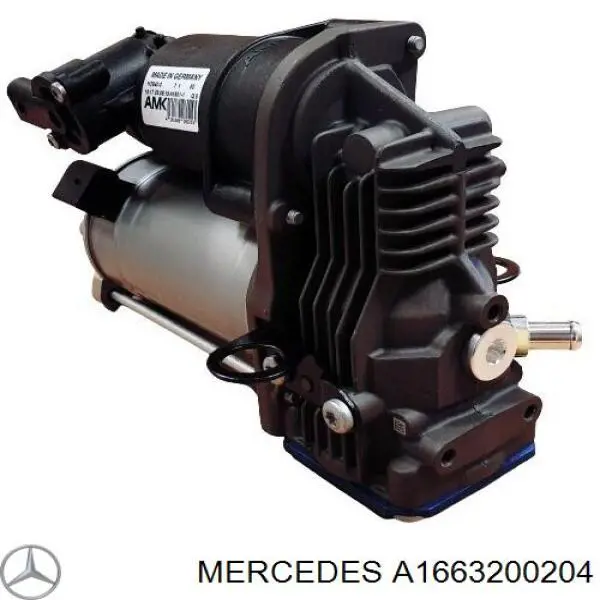Компрессор пневмоподкачки (амортизаторов) A1663200204 Mercedes