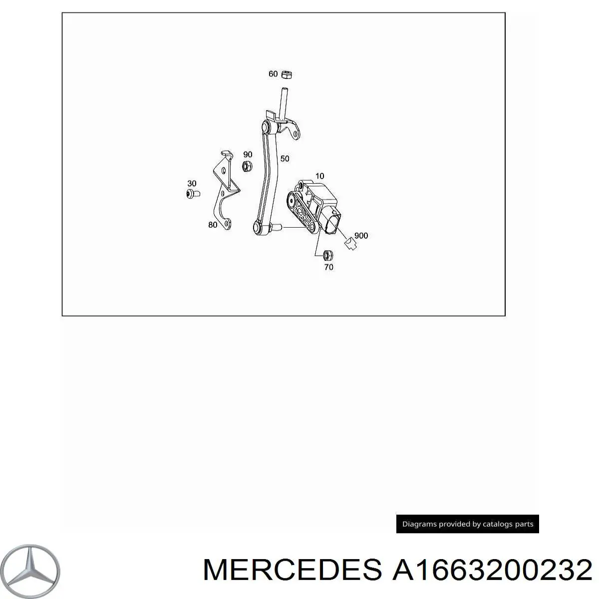 A1663200232 Mercedes 