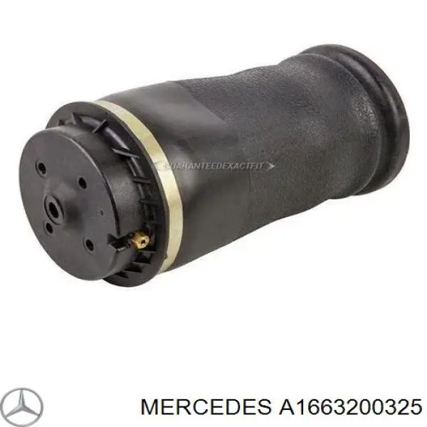Купить A1663200325 Mercedes Пневмоподушка (пневморессора) моста заднего
