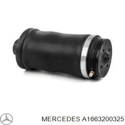 A1663200325 Mercedes Пневморессора задняя