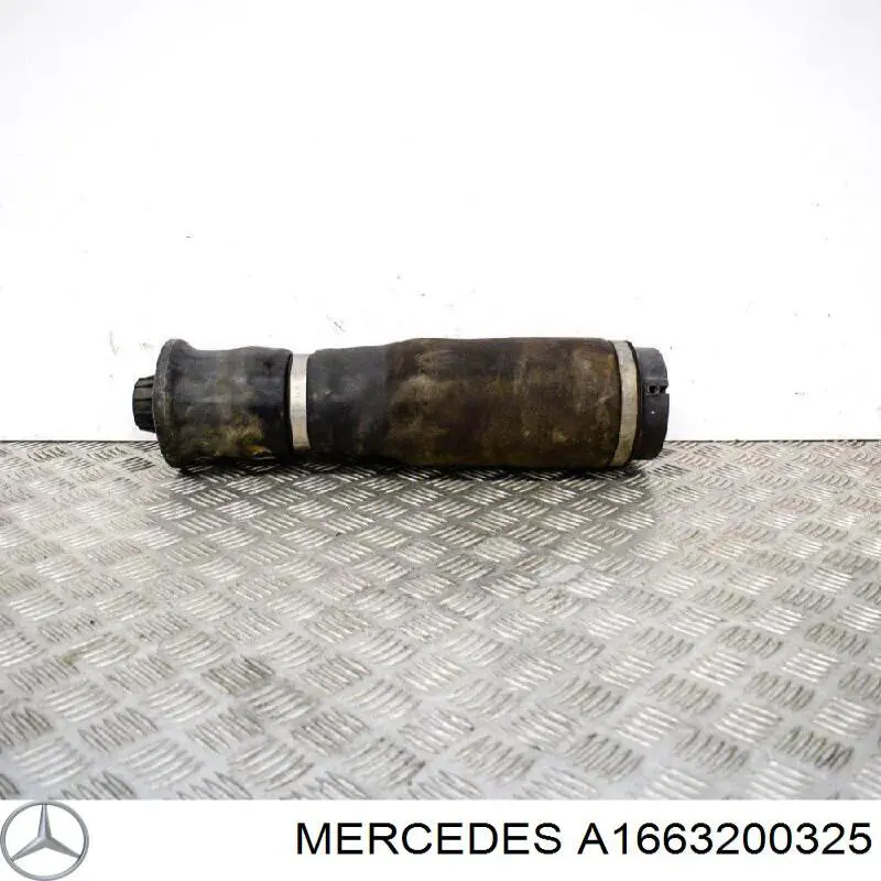 Пневмоподушка (пневморессора) моста заднего A1663200325 Mercedes