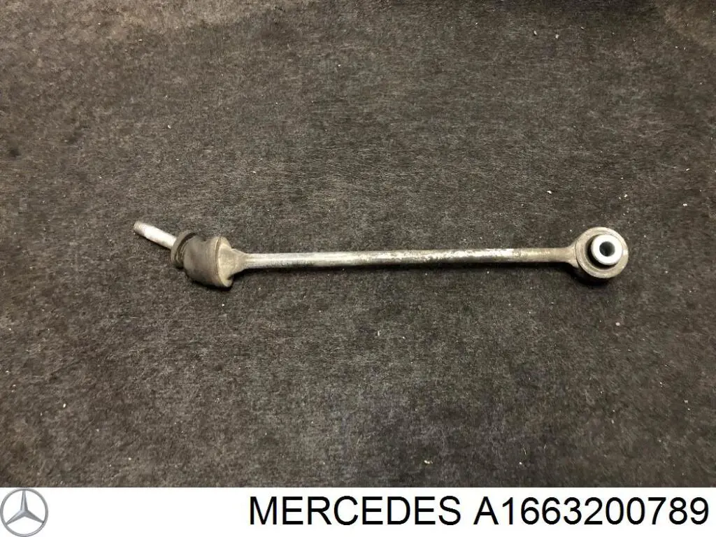 Купить A1663200789 Mercedes Солдатик стабилизатора, переднего, левый