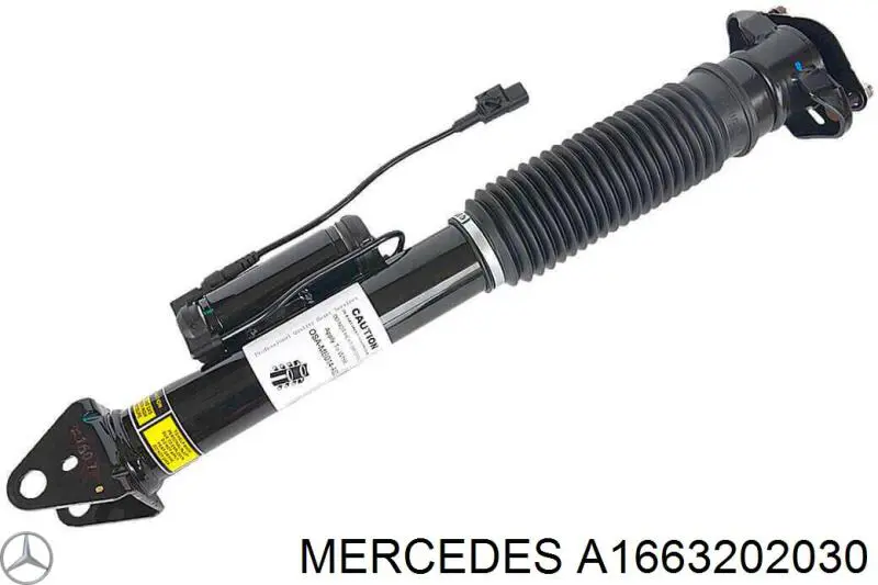 Амортизатор задний Mercedes A1663202030