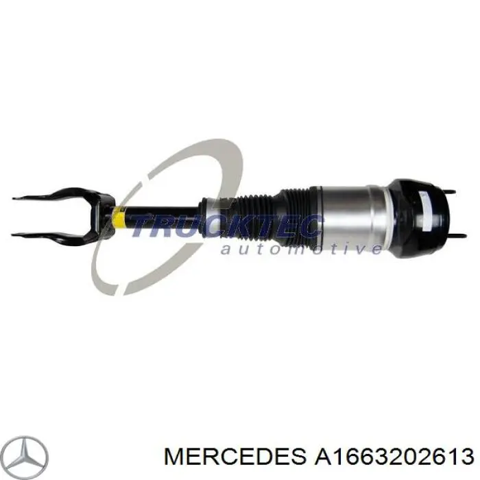 A1663202613 Mercedes amortecedor dianteiro direito