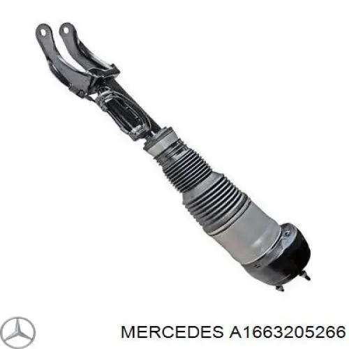 Амортизатор подвески передний левый Mercedes A1663205266 цена, от 421.25 USD