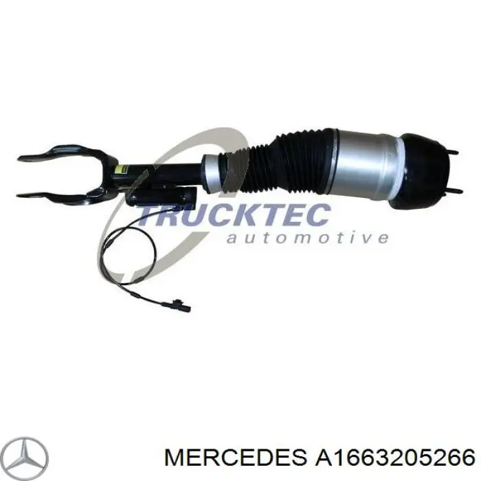 Стойка передняя правая Mercedes A1663205266