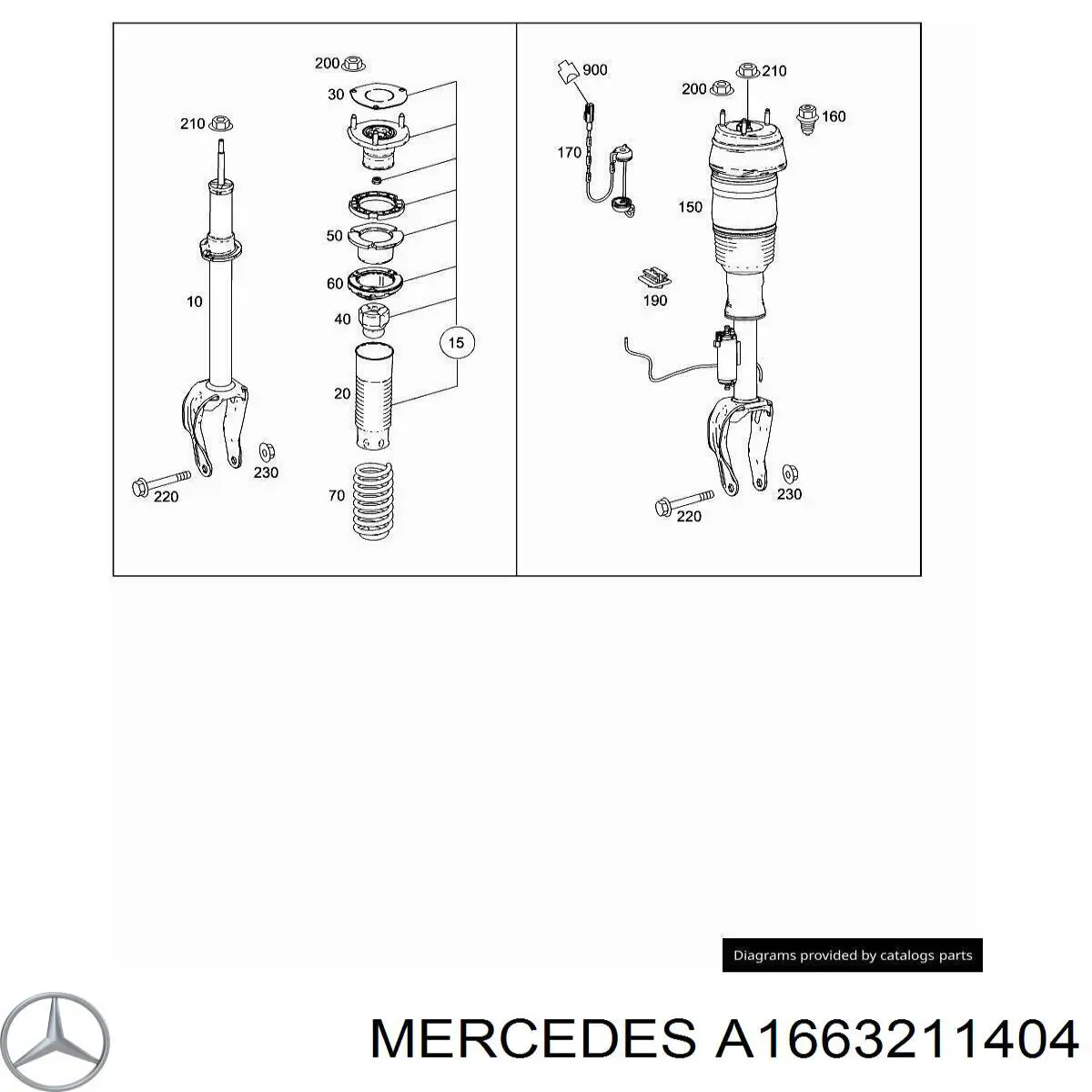 A1663211404 Mercedes 