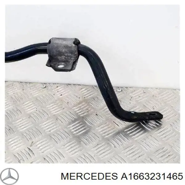 Стабилизатор поперечной устойчивости передний Mercedes A1663231065 цена, от 146.65 USD