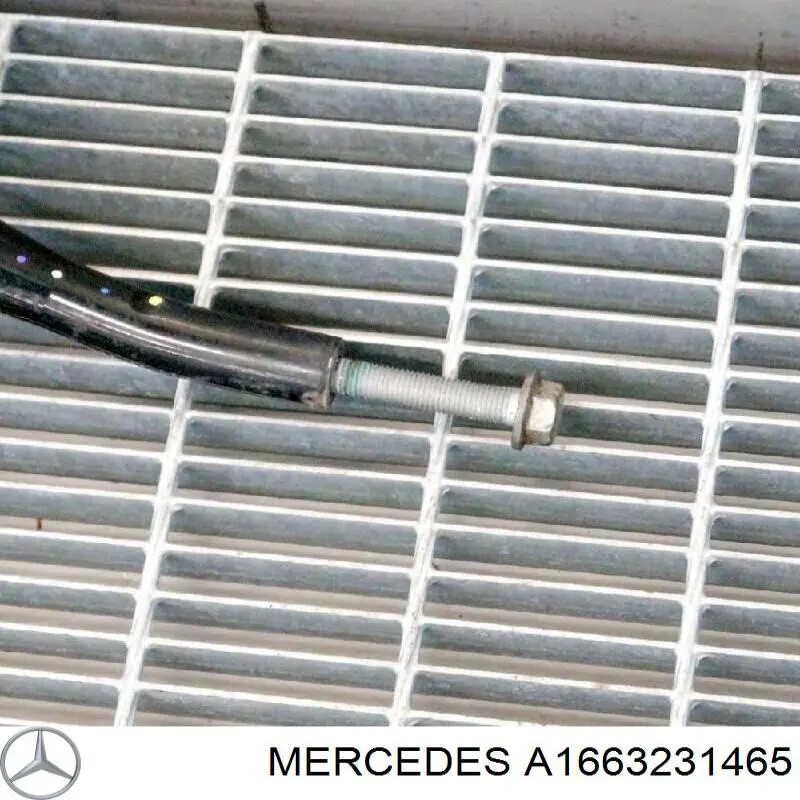 Передний стабилизатор A1663231465 Mercedes