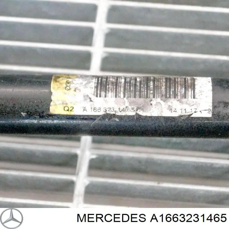 Стабилизатор передней подвески Mercedes A1663231465