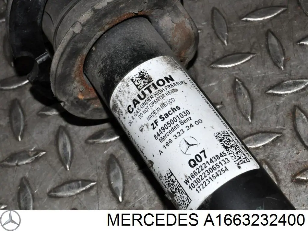 Амортизаторы передние Mercedes A1663232400