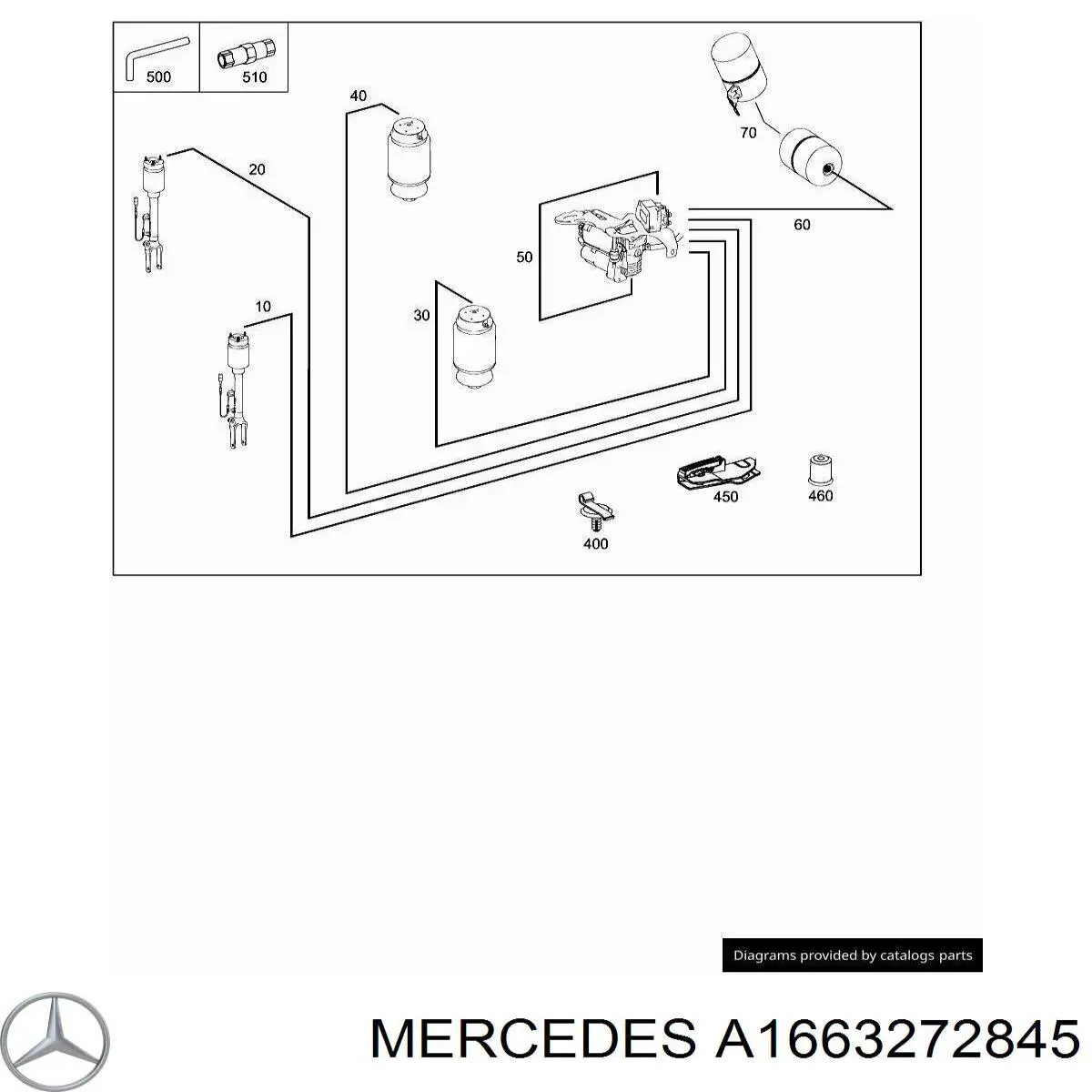 Трубка пневмосистемы амортизаторов Mercedes 2203271045 цена, от 31.62 USD