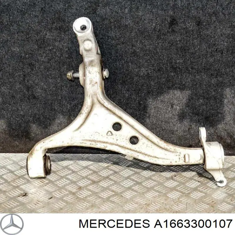 A1663300107 Mercedes Рычаг передней подвески нижний левый