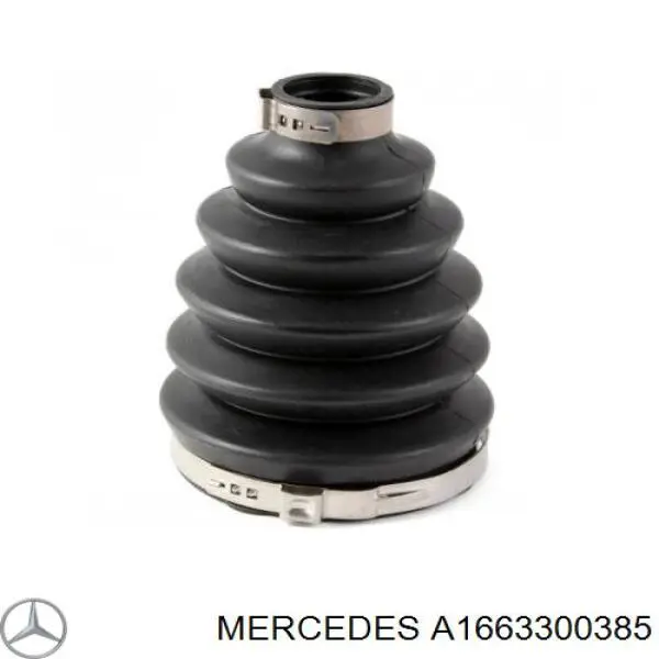 A1663300385 Mercedes bota de proteção interna de junta homocinética do semieixo dianteiro