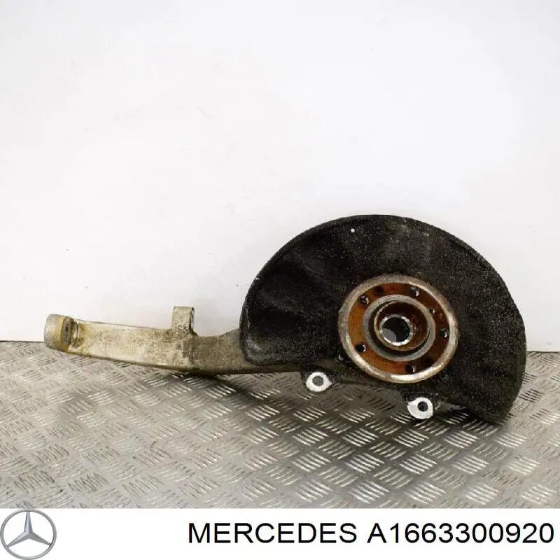 Цапфа (поворотный кулак) передний левый Mercedes A1663300920 цена, от 253.37 USD
