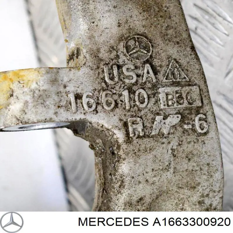 Цапфа передняя левая A1663300920 Mercedes