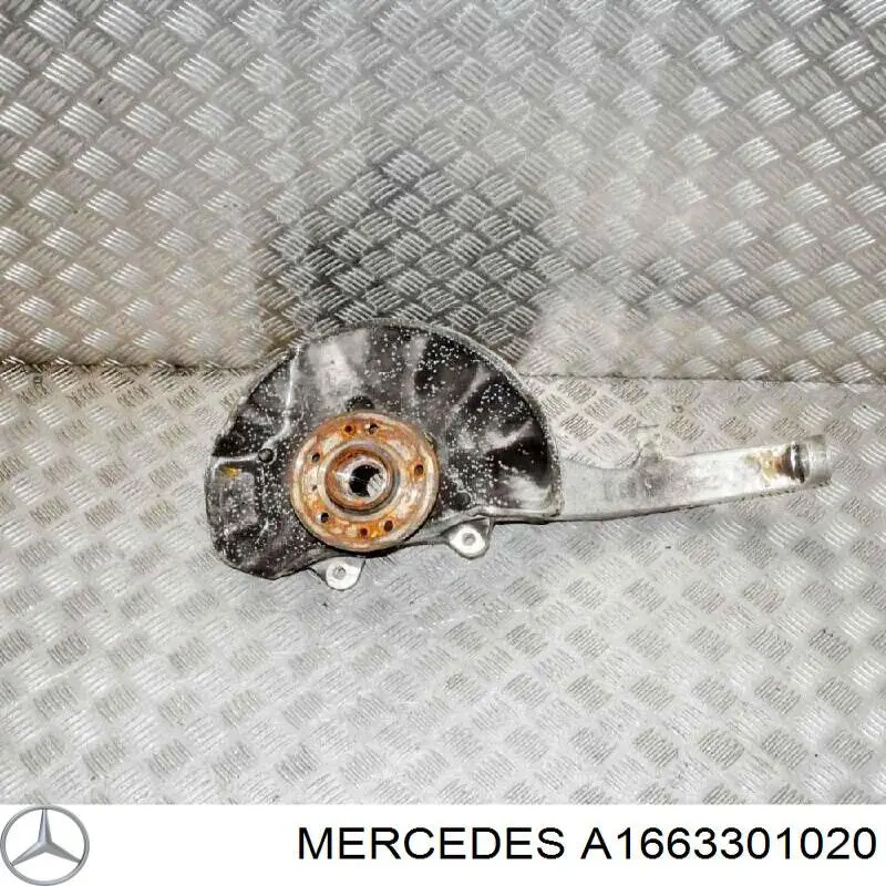 Цапфа передняя правая A1663301020 Mercedes