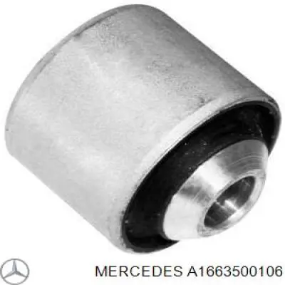 A1663500106 Mercedes braço oscilante superior esquerdo de suspensão traseira