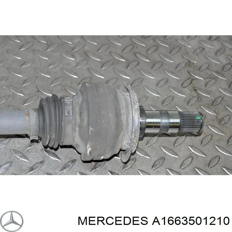 Полуось задняя левая Mercedes A1663501210 цена, от 190.03 USD