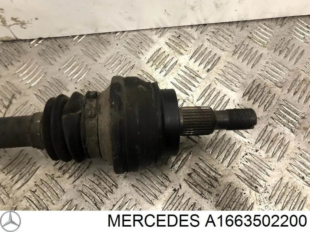 Купить A1663502200 Mercedes Полуось задняя левая