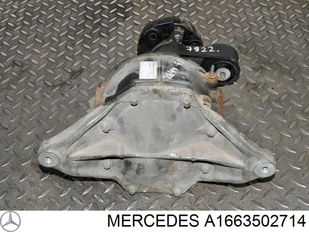 Eixo traseiro montado para Mercedes ML/GLE (W166)