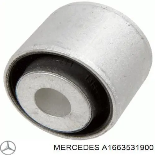 Bloco silencioso do braço oscilante superior traseiro para Mercedes ML/GLE (W166)