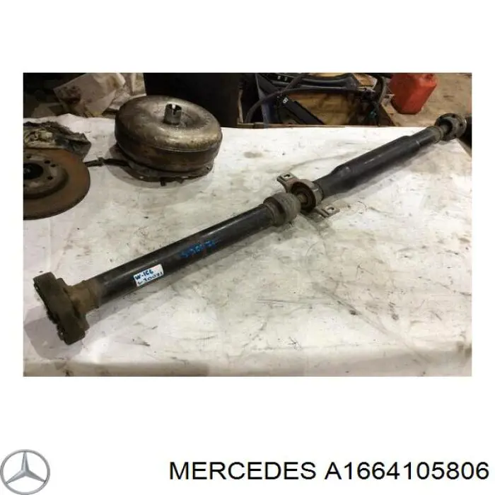 A1664105806 Mercedes Карданный вал заднего моста