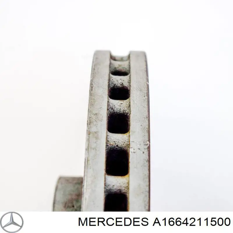 A1664211500 Mercedes Диск тормозной передний