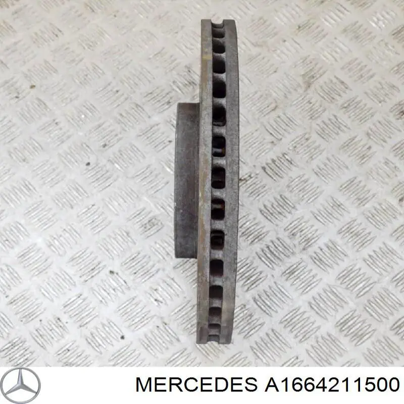 Купить A1664211500 Mercedes Ротор тормозной